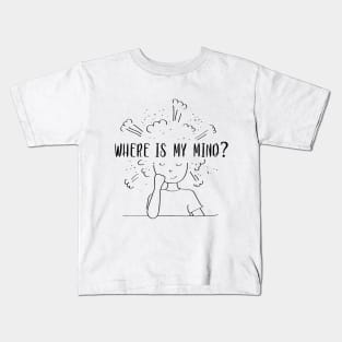 Where Is My Mind? Kids T-Shirt